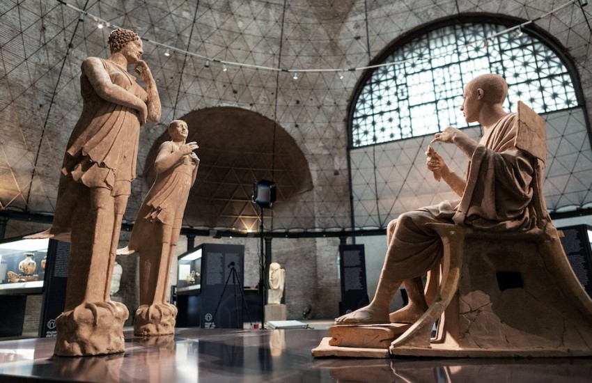 Tornano al MArTA Orfeo e le sirene