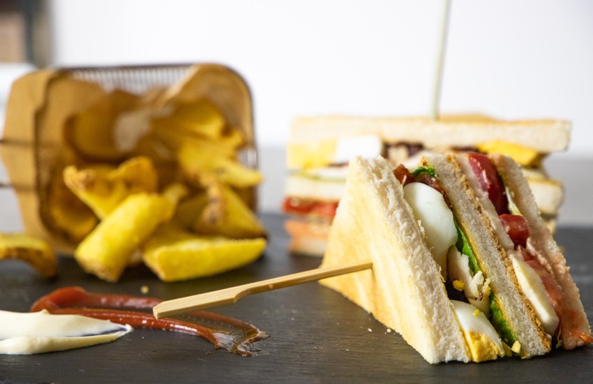 Il Club sandwich versione Monun: praticamente imperdibile