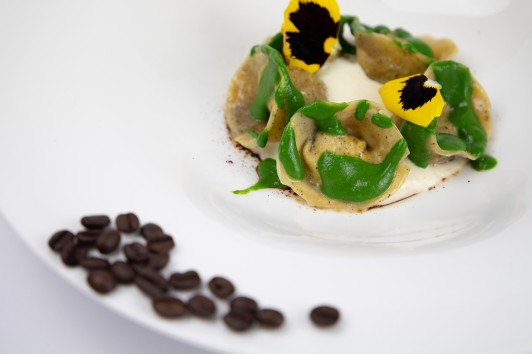 Tortelli al caffè per tirarsi su