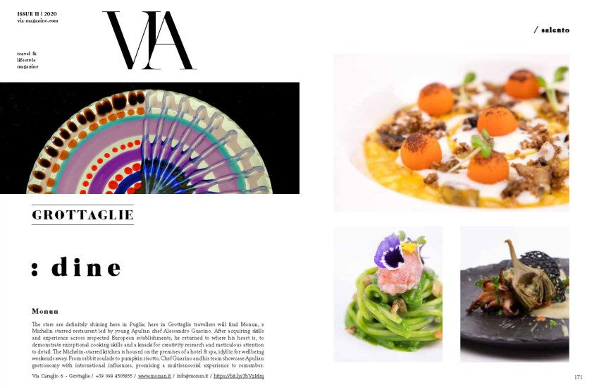 Anche il Monun tra le pagine del VIA Magazine