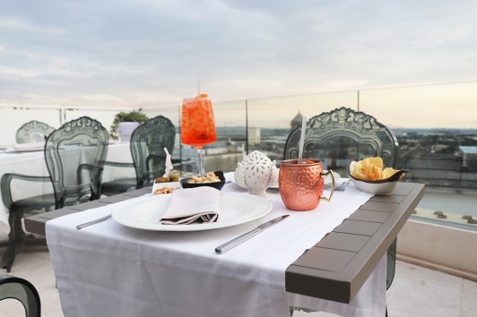 La libertà che offre la terrazza del Monun