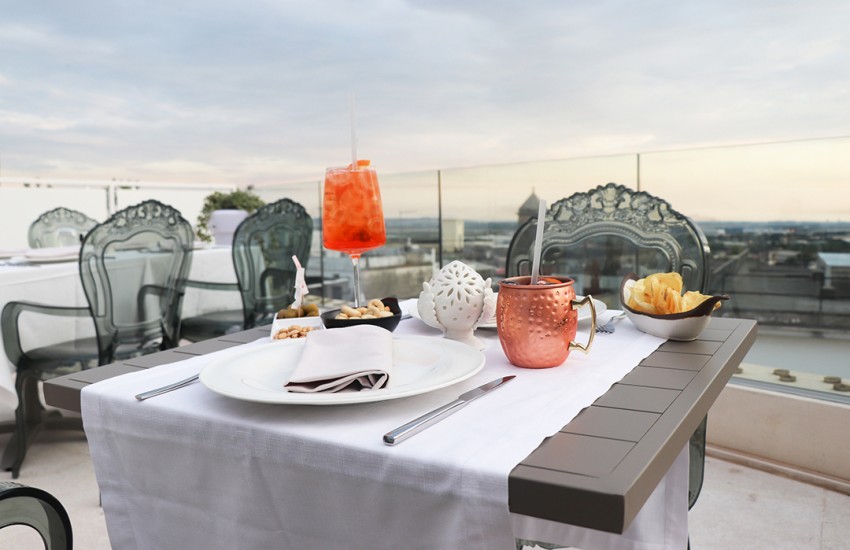 La libertà che offre la terrazza del Monun